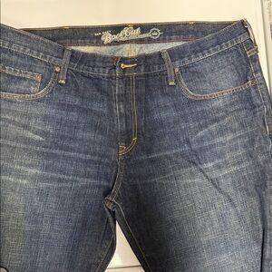 Old Navy Men's Dark 40x32 Blue Bootcut Jeans